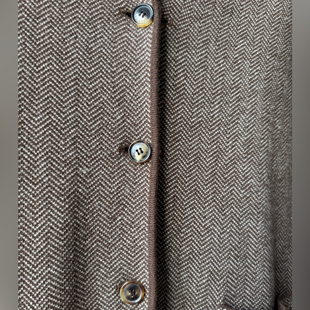 Loro Piana Reversible Cashmere Double- Face Coat IT 44 Brown - Picture 16 of 17